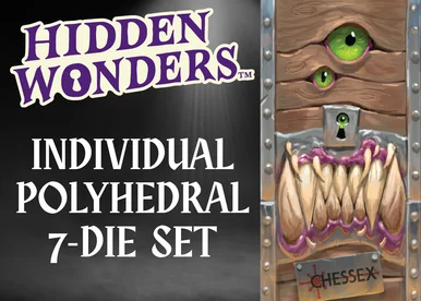 38000 - Hidden Wonders™ Assorted 7-Die Polyhedral Set