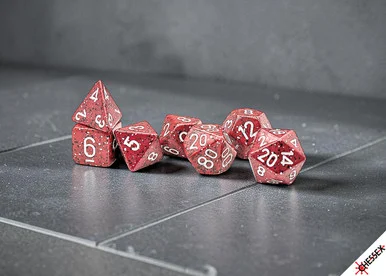 [PREORDER] 25374 - Speckled Lava Stone Polyhedral 7-Dice Set