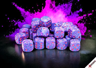 [PREORDER] 25967 - Speckled Purple Passion 12mm d6 Dice Block (36 dice)