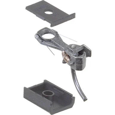 Kadee Coupler #143 HO Scale 140-Series Whisker Metal Couplers with Gearboxes - Short 1/4" Centerset Shank