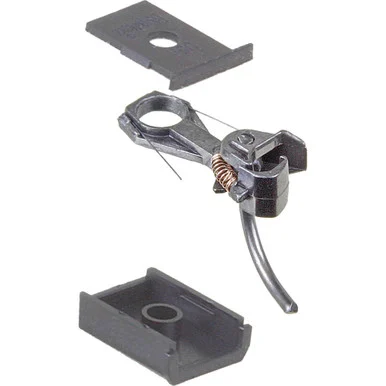Kadee Coupler #144 HO Scale 140-Series Whisker Metal Couplers with Gearboxes - Short 1/4" Underset Shank