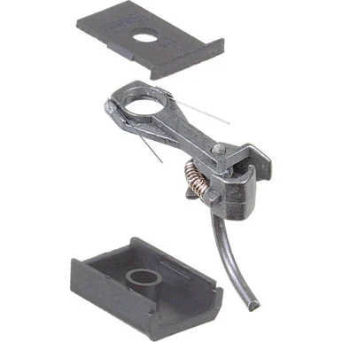 Kadee Coupler #145 HO Scale 140-Series Whisker Metal Couplers with Gearboxes - Short 1/4" Overset Shank