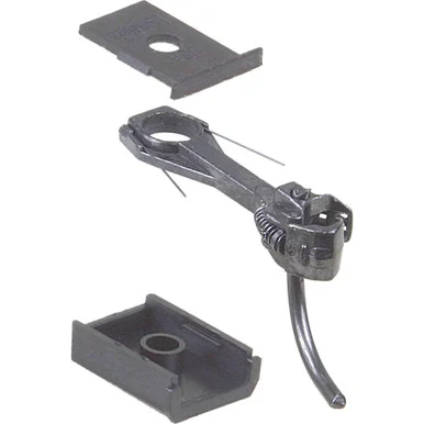 Kadee Coupler #156 HO Scale Whisker Scale Metal Couplers with Gearboxes - Long 25/64" Centerset Shank