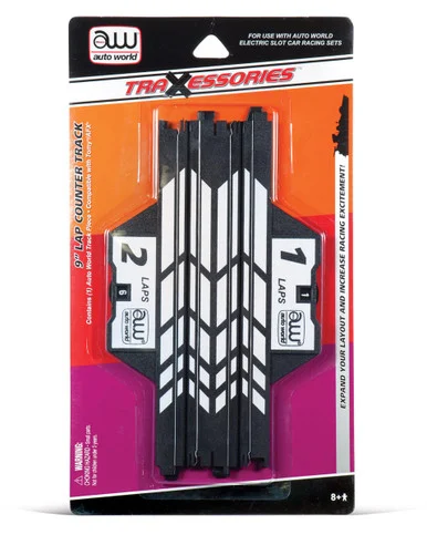 Auto World 00176 9" Traxessories Lap Counter Track