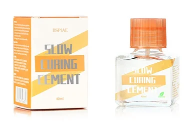 Slow Curing Cement (40ml) - Dspiae