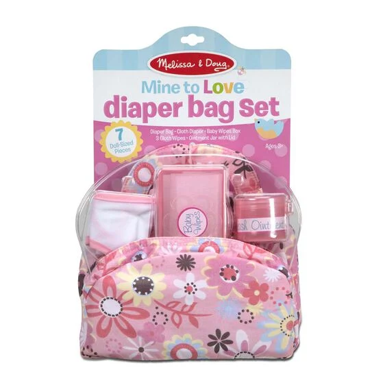 Mine To Love Diaper Bag Set - Melissa & Doug, LLC