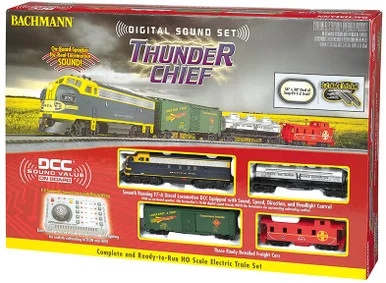Bachmann 00826 HO Thunder Chief w/ Digital Sound Train Set