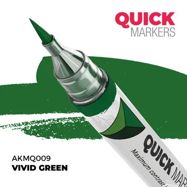 MQ009 - Vivid Green - Quick Marker
