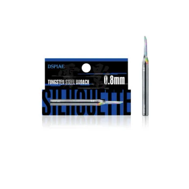 Precision Tungsten Steel Push Broach 0.8mm - Dspiae