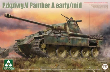 1/35 Pzkpfwg.V Panther A early/mid production - Takom - TAK
