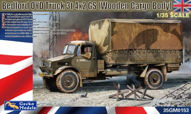 1/35 Bedford OYD Truck 3t 4x2 GS (Wooden Cargo Body) - Gecko Models