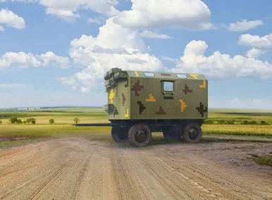1/72 Trailer of Armed Forces of Ukraine - ICM - ICM