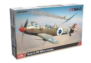 1/48 Avia S-199 Erla Canopy - Hybrid Edition