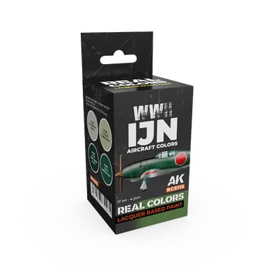 RCS115 - Real Colors WWII IJN Aircraft Colors Set (Set of 4)