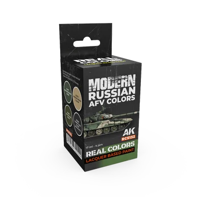 RCS132 - Real Colors Modern Russian AFV Colors Set (Set of 4)