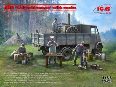 1/35 AHN 'Gulaschkanone' with Cooks - ICM - ICM