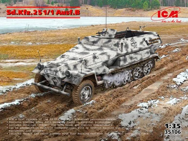 1/35 Sd.Kfz.251/1 Ausf.B - ICM - ICM