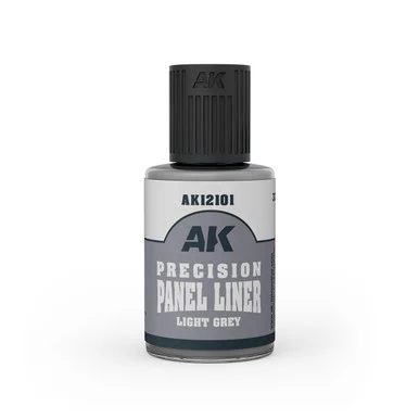 AK12101 - Precision Paneliner Light Grey (30ml)