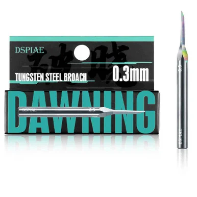 Dawning Tungsten Steel Push Broach 0.3mm - Dspiae