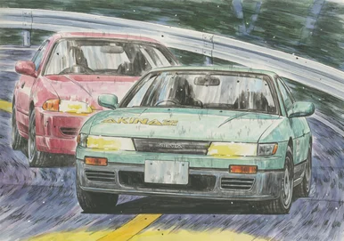 1/24 Initial D, S13 Silvia Kouichiro Iketani - Fujimi - FUJ