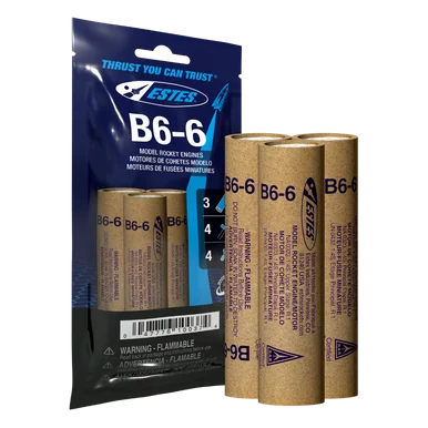 Estes 010037 B6-6 Engines