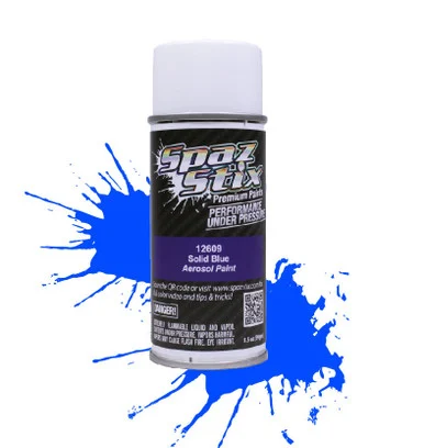 Spaz Stix 12609 Solid Blue Aerosol Paint 3.5oz