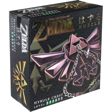 Hanayama 30733 Zelda: Hyrule Crest Cast Puzzle Level 4 - University Games