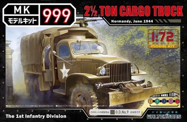Forces Of Valor 873006A US GMC 2.5 Ton Cargo Truck 1/72 Scale Model Kit