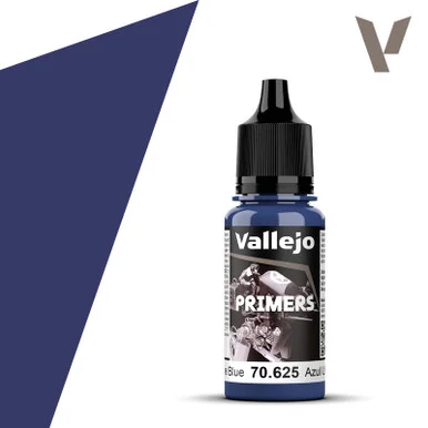 Vallejo 70.625 Primer - Ultramarine Blue, 18 ml Bottle