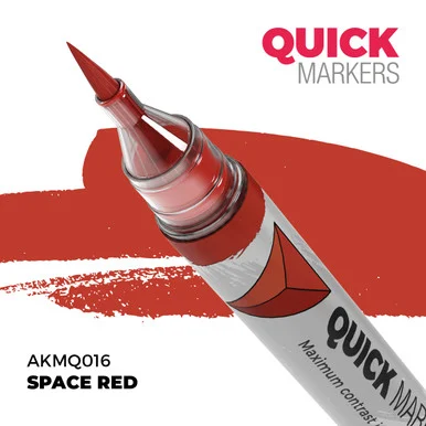 AK Interactive AKMQ016 Space Red Quick Marker