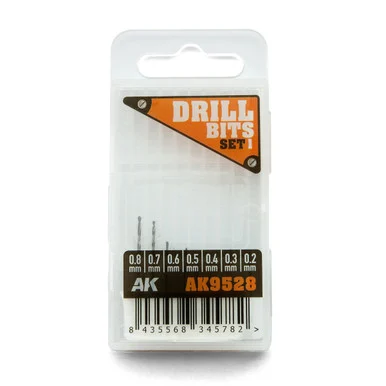 AK Interactive AK9528 Drill Bits Set 1