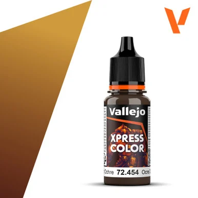 Vallejo 72.454 Xpress Color - Desert Ochre, 18 ml Bottle