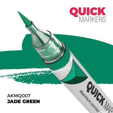 AK Interactive AKMQ007 Jade Green Quick Marker