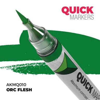 AK Interactive AKMQ010 Orc Flesh Quick Marker