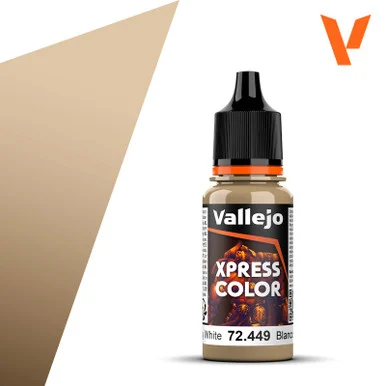 Vallejo 72.449 Xpress Color - Mummy White, 18 ml Bottle
