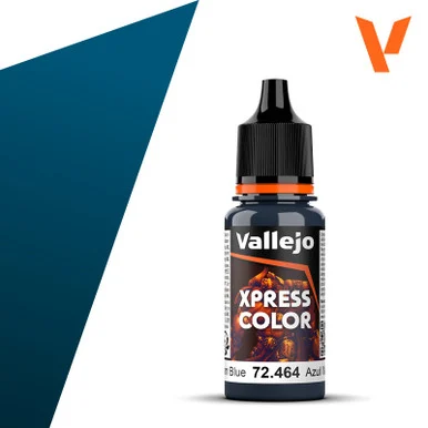 Vallejo 72.464 Xpress Color - Wagram Blue, 18 ml Bottle