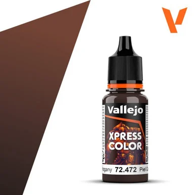 Vallejo 72.472 Xpress Color - Mahogany, 18 ml Bottle