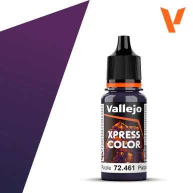 Vallejo 72.461 Xpress Color - Vampiric Purple, 18 ml Bottle