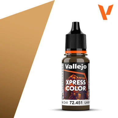 Vallejo 72.451 Xpress Color - Khaki Drill, 18 ml Bottle