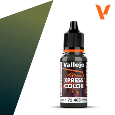 Vallejo 72.468 Xpress Color - Commando Green, 18 ml Bottle