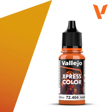Vallejo 72.404 Xpress Color - Nuclear Yellow, 18 ml Bottle