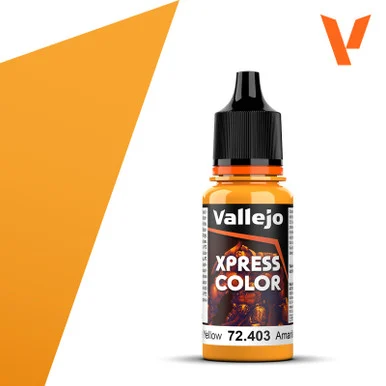 Vallejo 72.403 Xpress Color - Imperial Yellow, 18 ml Bottle