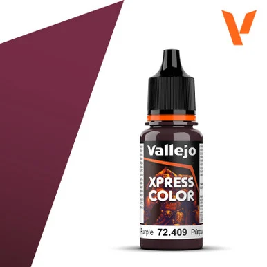 Vallejo 72.409 Xpress Color - Deep Purple, 18 ml Bottle