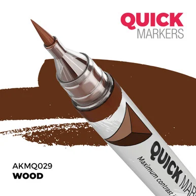 AK Interactive AKMQ029 Wood Quick Marker