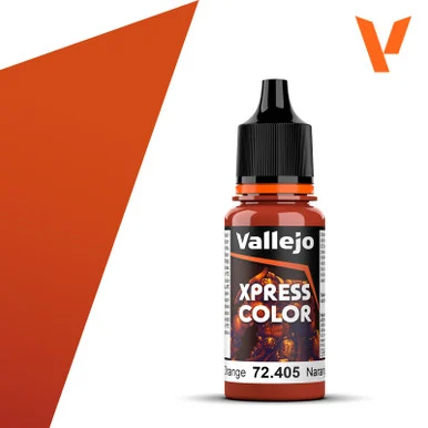 Vallejo 72.405 Xpress Color - Martian Orange, 18 ml Bottle