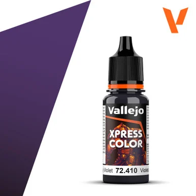 Vallejo 72.410 Xpress Color - Gloomy Violet, 18 ml Bottle