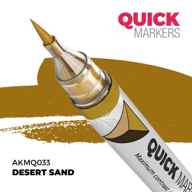 AK Interactive AKMQ033 Desert Sand Quick Marker