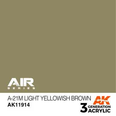 3G Air 114 - A-21m Light Yellowish Brown - AK11914