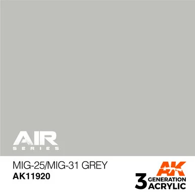 3G Air 120 - MiG-25/MiG-31 Grey - AK11920