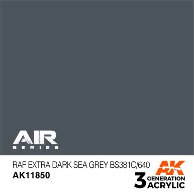 3G Air 050- RAF Extra Dark Sea Grey BS381C/640 - AK11850